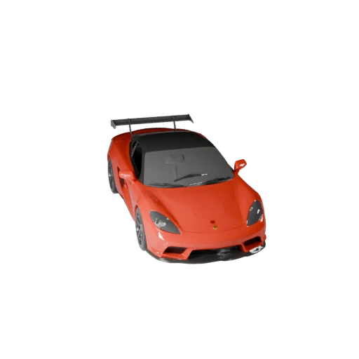Sports Car 3D Model for Unity - Low Poly Game Asset (Legacy)