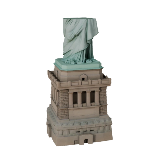 High Poly Statue of Liberty 3D Model for Archviz for Architecture