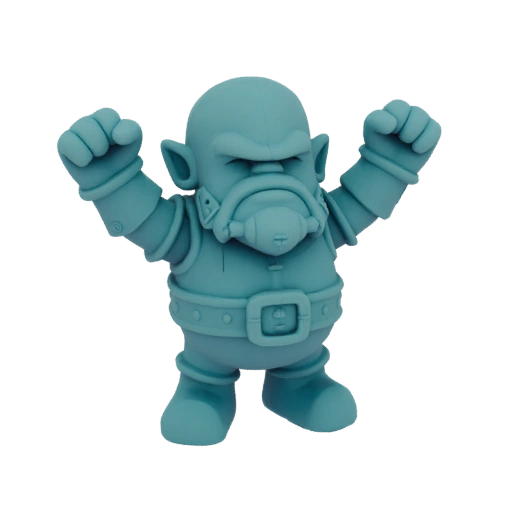Fantasy Dwarf Warrior Miniature STL - Victory