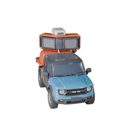 Suv 3D Model for Blender - Realistic PBR Render Asset (Legacy)