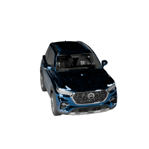 Crossover Suv 3D Model for Blender & Games - PBR Asset (Legacy)