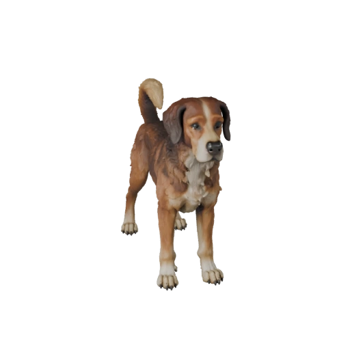 Dog 3D Model for Blender - PBR Asset with Textures | Royalty-Free