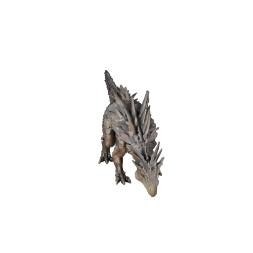 Modelo 3D de Pterodáctilo Baixo Poli - Asset para Jogo Unity com FBX | PBR