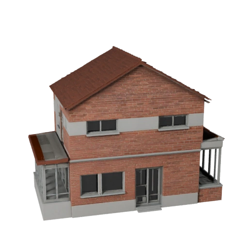 Mountain Cabin 3D Model for Unreal - Realtime Asset