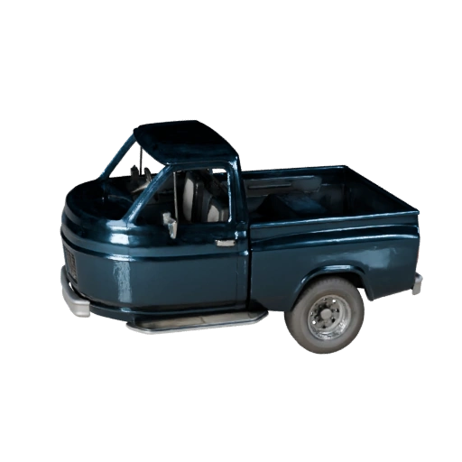 Vintage Pickup Truck 3D Model - High Poly PBR Asset for