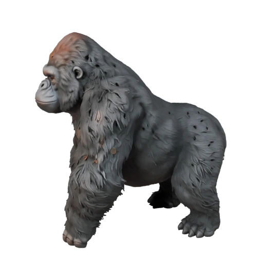Gorilla 3D Model for Blender - PBR Asset with Textures | PBR