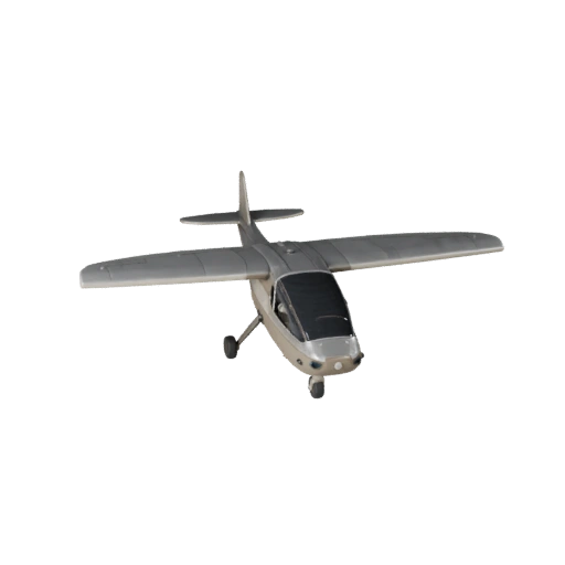 Fixed Wing Drone 3D Model for Blender - Realistic PBR