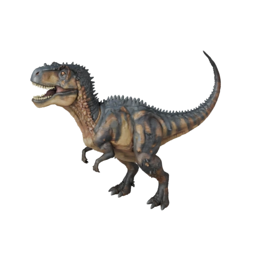 High Poly Allosaurus 3D Model - Detailed STL Asset for Printing