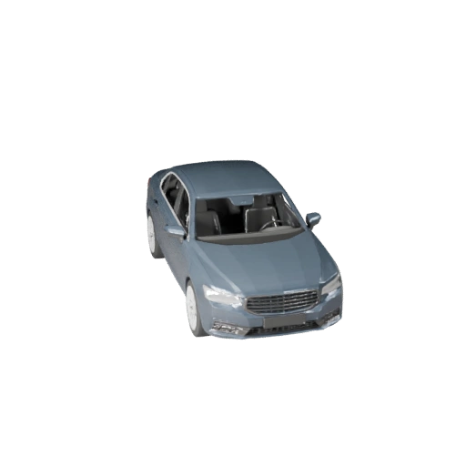 Low Poly Limo 3D Model for Unity & Unreal PBR Asset