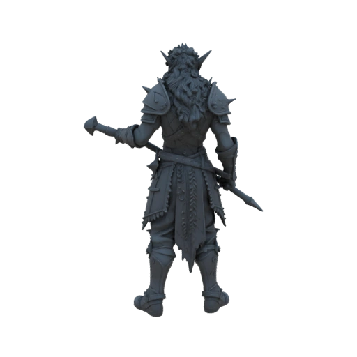 Fantasy Elf Archer Miniature STL - Guard