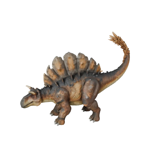 Modelo 3D de Pachycephalosaurus de Desenho Animado - Asset Estilizado para Animação