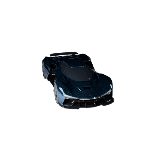 Sci Fi Car 3D Model for Blender & Games - Realistic PBR