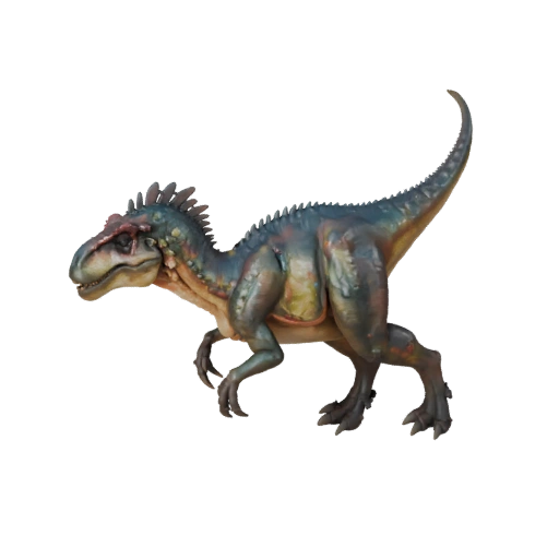 Modelo 3D Realista de Therizinosaurus - Asset PBR Rigged para Jogos