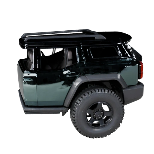 High Poly Suv 3D Model for Studio Renders PBR Asset