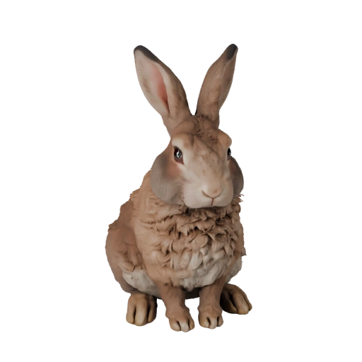 Rabbit 3D Model for Unity - Game Ready Asset, FBX | Royalty-Free