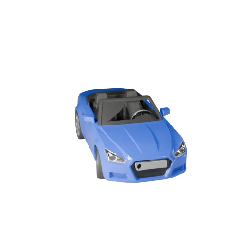 Modèle 3D Convertible Haute Poly pour Rendu Studio - PBR (Legacy)