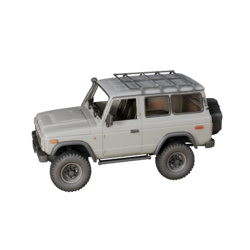 Vintage Off-Road SUV 3D Model for Unity - Realtime Asset