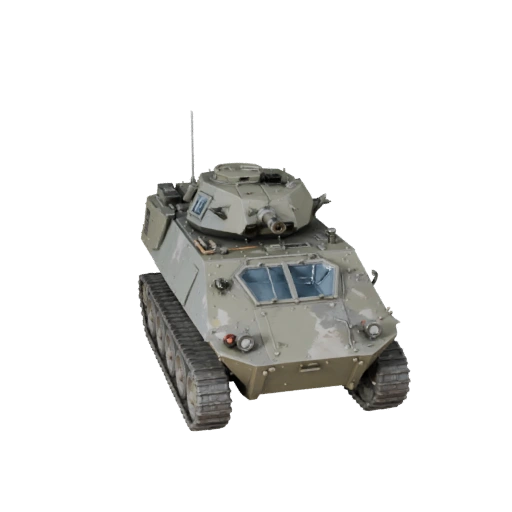 Armored Personnel Carrier 3D Model for Unity - Low Poly