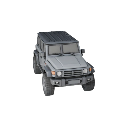 Printable Compact Suv STL 3D Model for Collectibles &