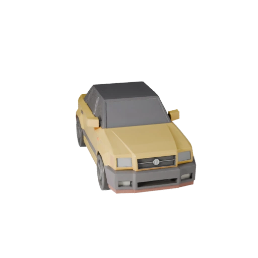 Low Poly Limo 3D Model for Unity & Unreal PBR Asset (Legacy)