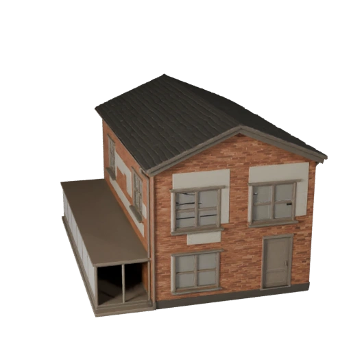 Tiny House 3D Model - Realistic Archviz Asset for Architecture
