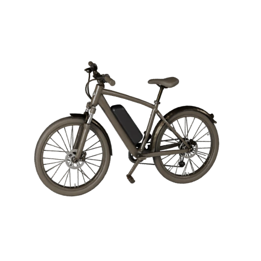 Electric Bike 3D Model for Blender & Games - PBR Asset