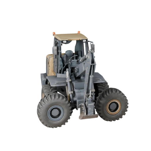 Wheel Loader 3D Model for Blender - Render Ready Asset