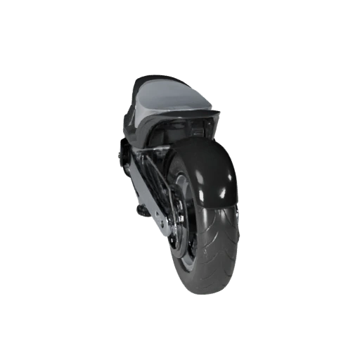Modèle 3D de Scooter Rétro Haute Poly pour Rendu Studio
