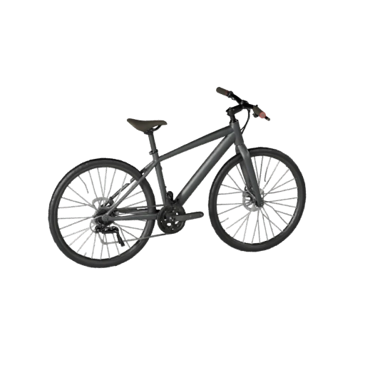 Modello 3D Bicicletta Sportiva per Unity - Asset di Gioco Low Poly