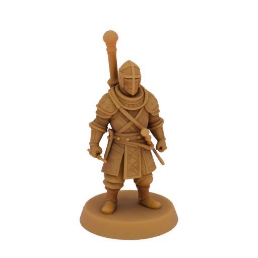 Medieval Fighter Miniature STL