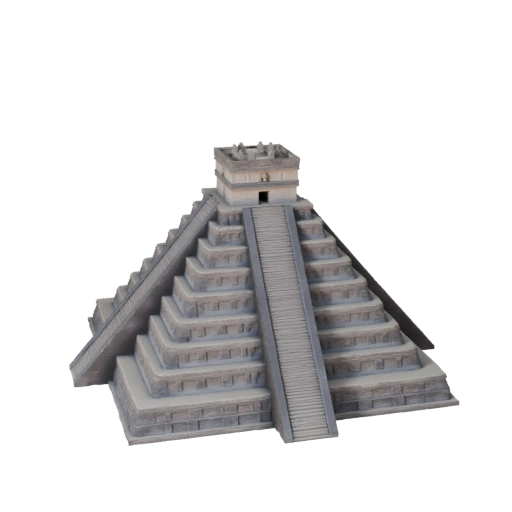 Chichen Itza Pyramid 3D Model for Unreal - Realtime Asset