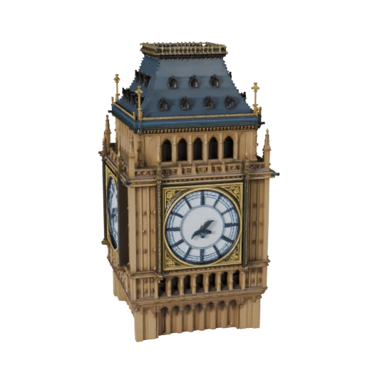 Modèle 3D Big Ben Haute Poly pour Archviz pour l'Architecture