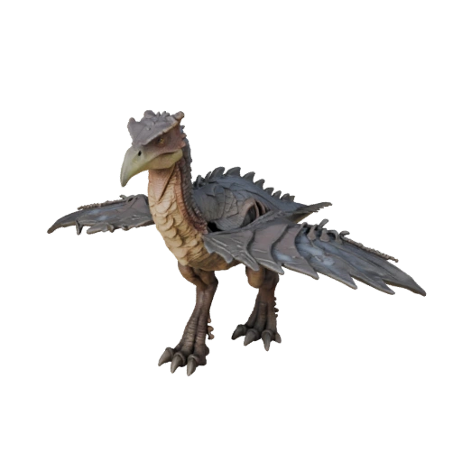 Modelo 3D de Pterodáctilo de Alto Poligonaje - Recurso STL Detallado para Impresión