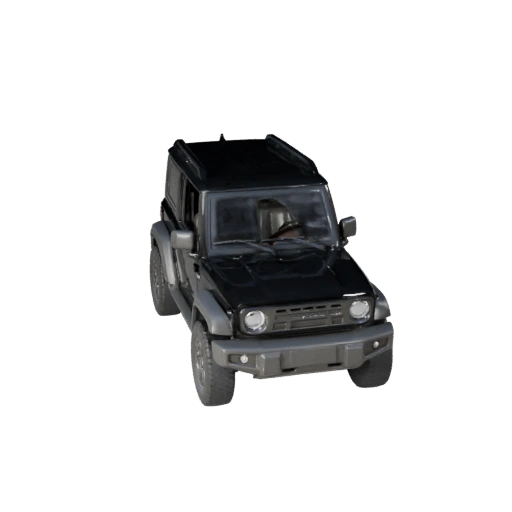 Game Ready Compact Suv 3D Model for Realtime Games - PBR