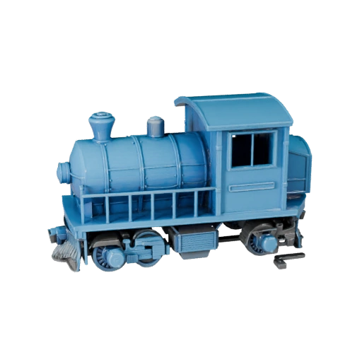 Tren de Carga Imprimible STL Modelo 3D para Coleccionables y