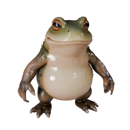 Bullfrog 3D Modell für Blender - PBR-Asset mit Texturen | PBR