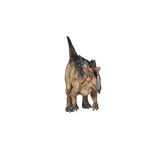 High Poly Parasaurolophus 3D Model - Detailed STL Asset for Printing