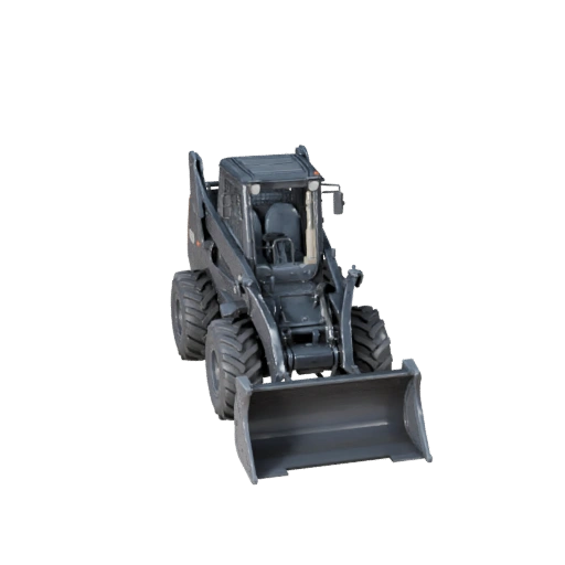 Chargeuse compacte Modèle 3D pour Unity - Asset Low Poly PBR