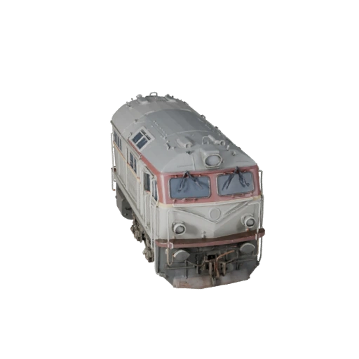 Diesel Locomotive 3D Model for Blender - Realistic PBR