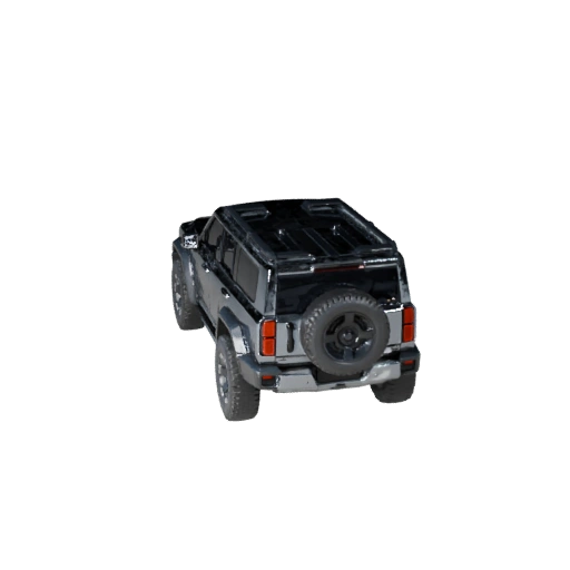 Futuristic Suv 3D Model for Blender & Games - PBR Asset