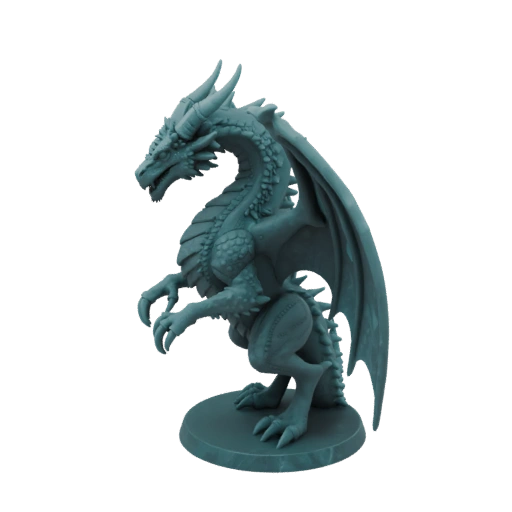 Dragon Boss Whitespine Dark Fantasy STL
