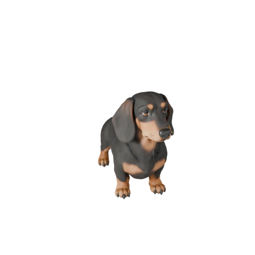Modelo 3D de Perro Salchicha para Blender - Asset PBR con Texturas