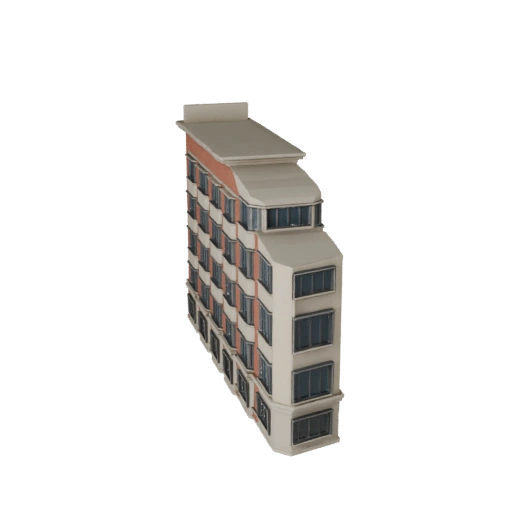 Modèle 3D de Façade Ornée - Atout Archviz Réaliste pour l'Architecture