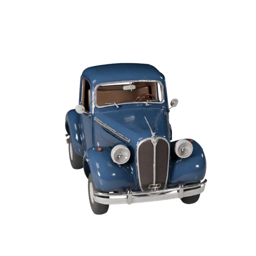 Vintage Car 3D Model for Blender & Games - Realistic PBR