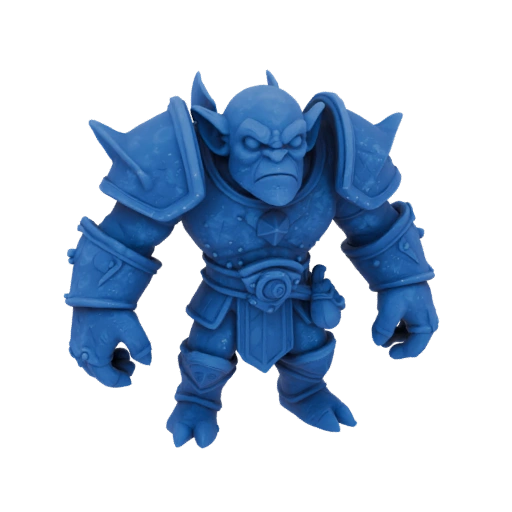 Fantasy Goblin Fighter Miniature STL - Swarm