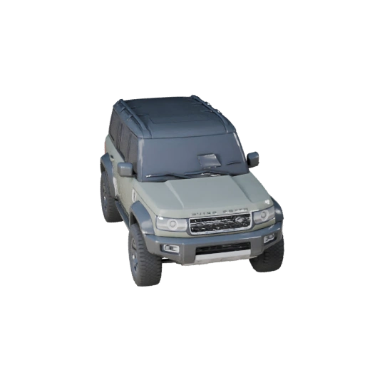Land Rover inspiriertes Offroad-SUV 3D-Modell für Unreal