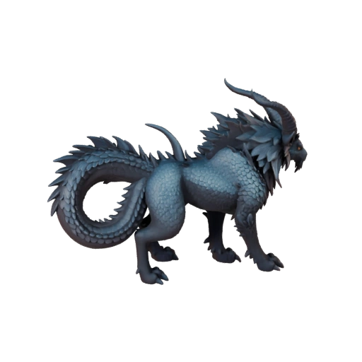 Modelo 3D de Quimera para Unity - Asset Pronto para Jogo, FBX | Livre de Royalties