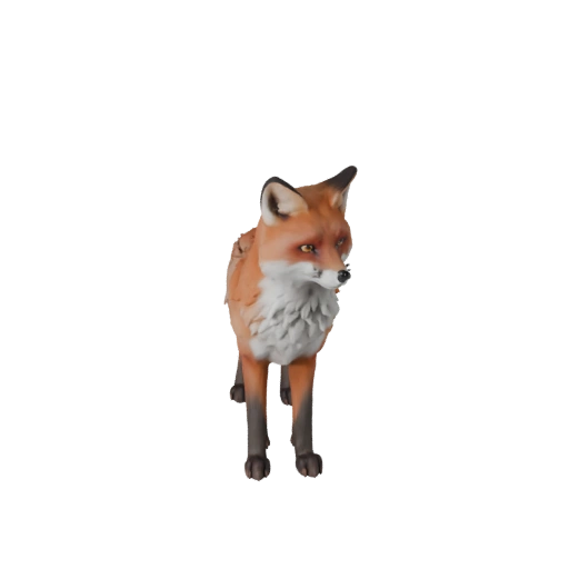 Red Fox 3D Model for Unity - Game Ready Asset, FBX | Royalty-Free