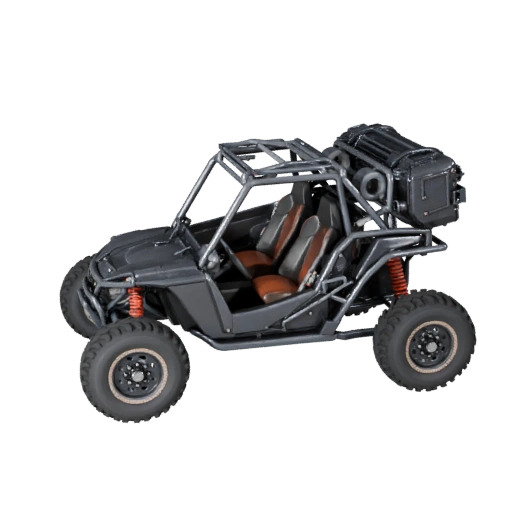Desert Rally Buggy 3D Model for Blender - Realistic PBR