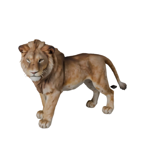 Lion Cub 3D Model for Unity - Game Ready Asset, FBX | Royalty-Free